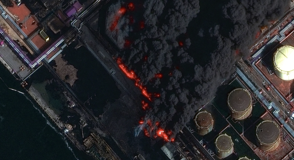 Puerto ruso de Primorsk perdió 40% de almacenamiento por ataques de drones