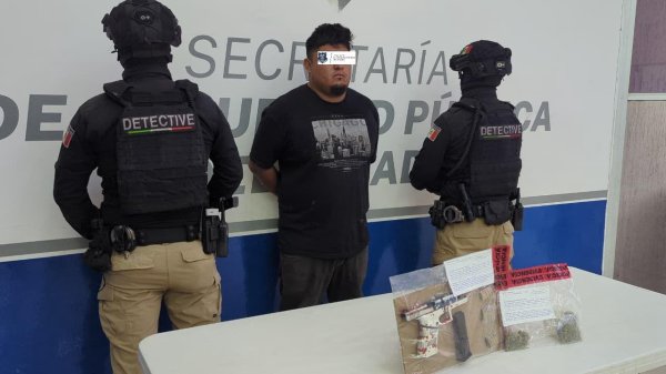 Plataforma Centinela clave en detención de sujeto armado