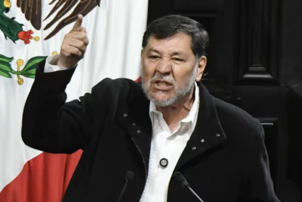 ¡Otra más de Noroña! Hace berrinche y suspende entrevista incómoda