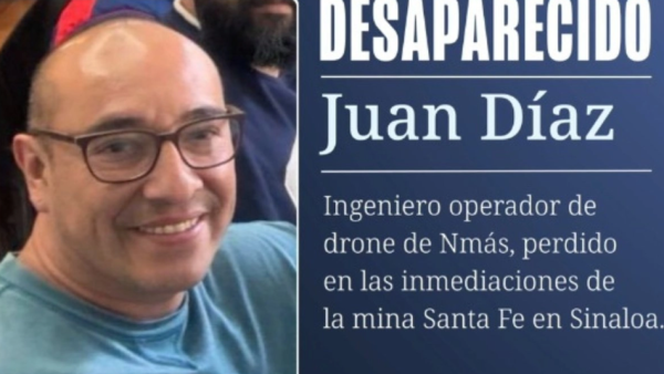 Reportan desaparecido a colaborador de N+ en mina Santa Fe