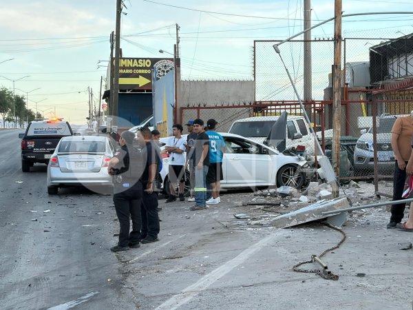 Aparatoso choque en la Pacheco deja varios lesionados y entorpece circulación
