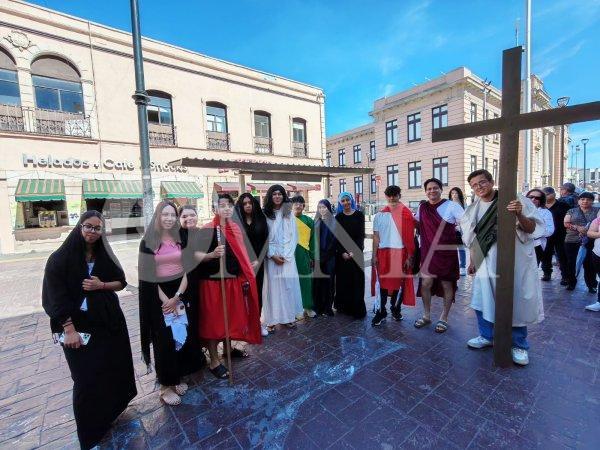 Se preparan jóvenes que darán vida al Viacrucis 2026 en Catedral 