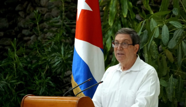 Canciller de Cuba agradece apoyo internacional ante bloqueo petrolero de EU