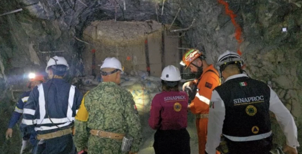 Trabajos a contrarreloj: autoridades buscan estabilizar la mina en Sinaloa para rescatar a tres trabajadores atrapados a 10 días del derrumbe