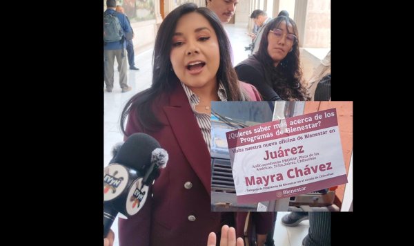 Se deslinda Mayra Chávez de volanteo por su candidatura en Juárez