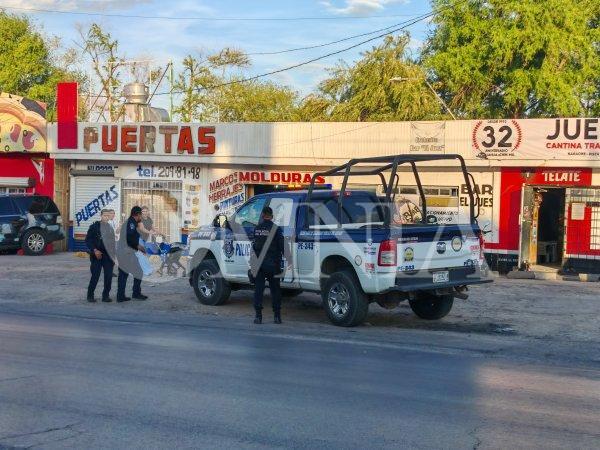 Discusión en bar moviliza a autoridades; buscan a sujeto presuntamente armado