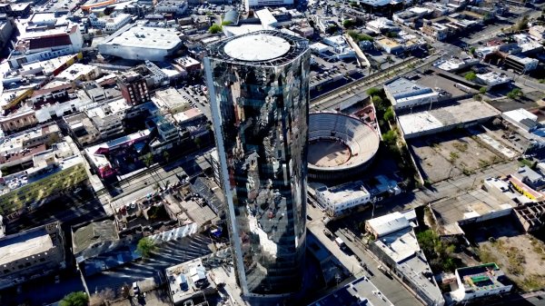 Desconoce Carlos Ortiz si el ayuntamiento de Juárez tendrá espacio en Torre Centinela