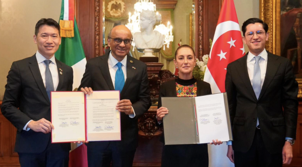 México y Singapur formalizan apertura de embajada