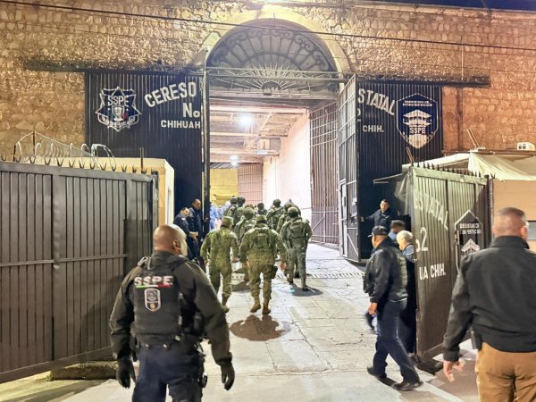 Realiza SSPE operativos en Cereso No. 2 con revisión extraordinaria