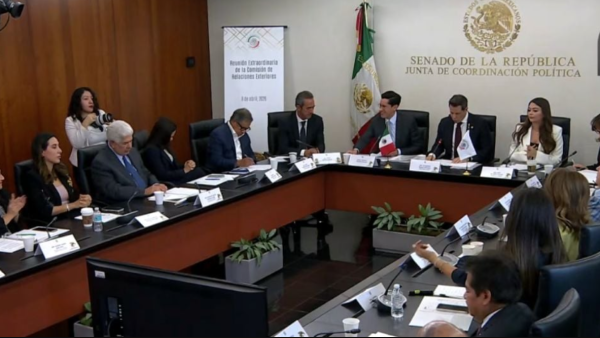 Ratifican el nombramiento de Roberto Velasco al frente de Relaciones Exteriores en comisión del Senado