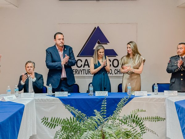 Refrenda Gobierno Municipal trabajo conjunto con el sector comercial en informe de CANACO y toma de protesta de su nuevo consejo