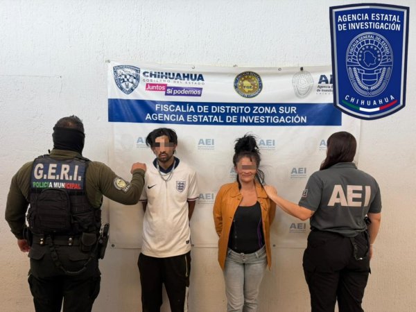 Detiene Fiscalía Sur a pareja con droga tras cateo en la colonia Américas