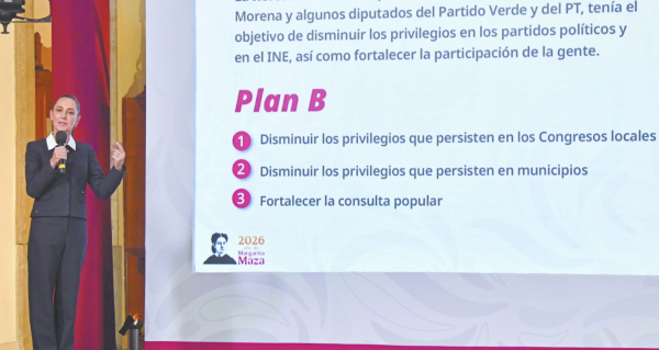 Plan B de Sheinbaum avanza en los estados