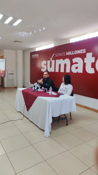 Rechazan que Andy López haya venido a marcar línea, se reportan 364 mil militantes ante el INE