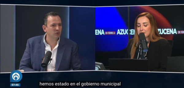 Bonilla se destapa rumbo a la gubernatura en 2027 durante entrevista con Azucena Uresti