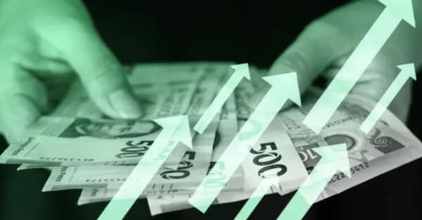 Peso mexicano avanza frente al dólar y registra ganancia semanal de 3%