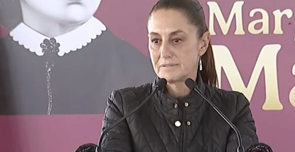 Protestas durante gira de Sheinbaum; habitantes se oponen a la construcción de un “polo del bienestar” en Puebla