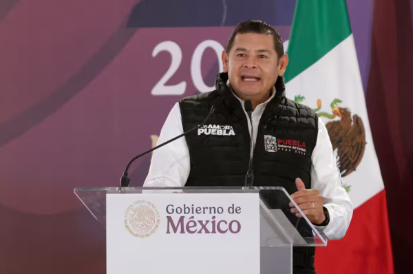 Alejandro Armenta niega malestar social en Puebla y asegura que protestas son normales