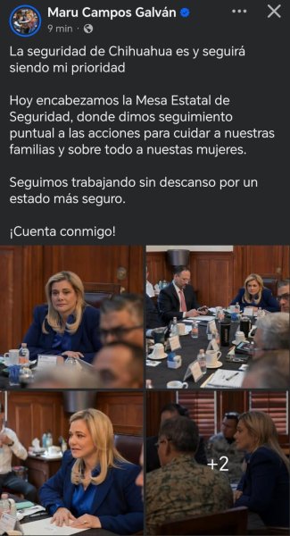 La seguridad de Chihuahua es y seguirá siendo mi prioridad: Maru Campos