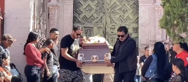 Despiden a trabajador guanajuatense que murió atrapado en la mina Santa Fe