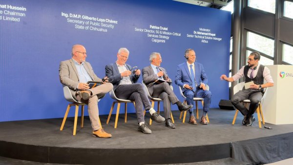 Participa Gilberto Loya a en foro global de seguridad e inteligencia artificial en Estocolmo