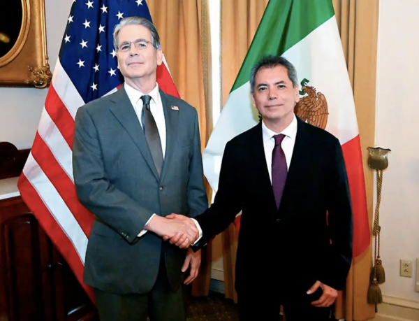 Édgar Amador y Scott Bessent dialogan sobre la cooperación económica entre México y EU