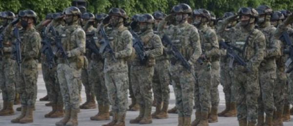 Avalan salida de 255 elementos de las fuerzas armadas de México a EU y Antigua y Barbuda
