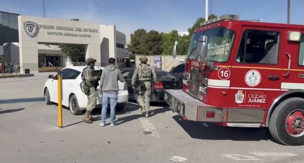 Amenaza de explosivos provoca evacuaciones en oficinas públicas en Juárez; señala SSPE intento de intimidación del crimen organizado
