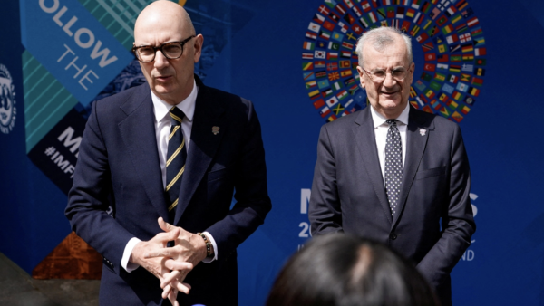 Ministros de Finanzas del G7 dicen que es urgente limitar el impacto de la guerra en Oriente Medio