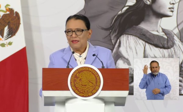 Encabeza Rosa Icela Rodriguez la mañanera este viernes