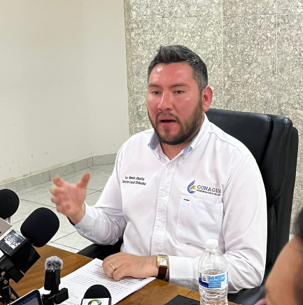 Hace dos semanas estuvo Valenciano aquí, respondimos a todos sus planteamientos y se dio por conforme: Conagua