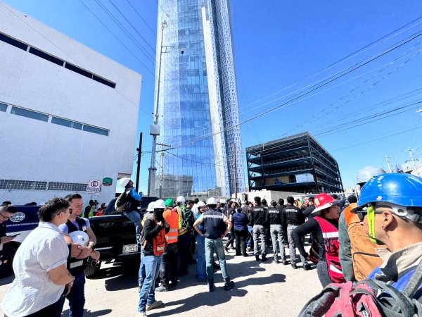 Realizó SSPE simulacro de evacuación en la Torre Centinela