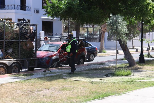 Parque Lerdo se mantiene en condiciones óptimas mediante labores permanentes del Gobierno Municipal