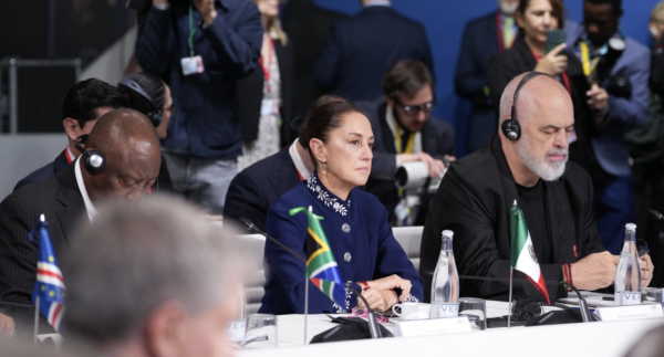 Sheinbaum propone programa global de reforestación y declaración contra intervención militar en Cuba