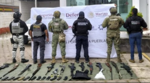 Detienen en Puebla a 