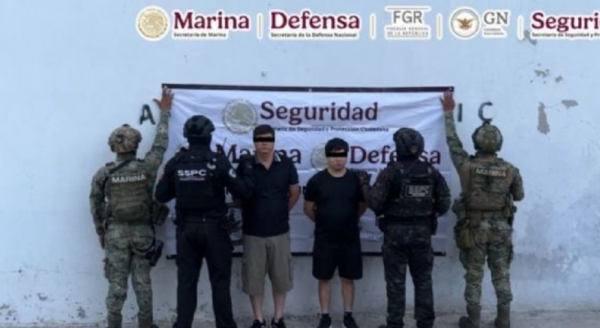 Detienen en Mazatlán a dos operadores de Los Chapitos
