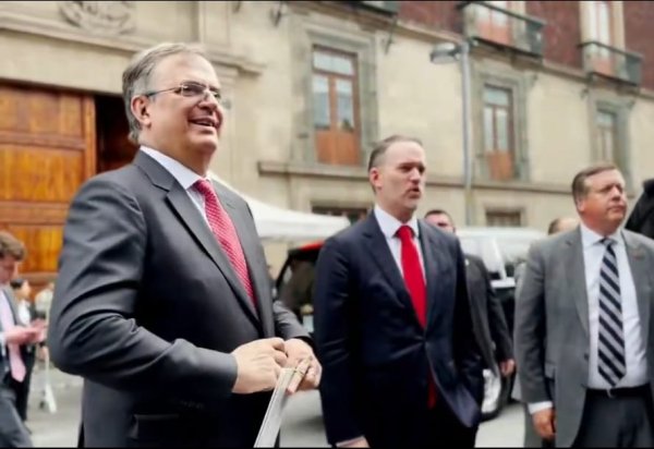 Jamieson Greer llega a Palacio Nacional para conversar sobre el T-MEC con gabinete federal
