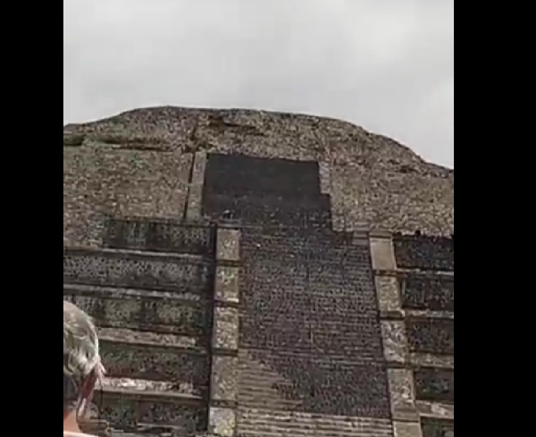 (Video) Balacera en Teotihuacán: reportan heridos cerca de la Pirámide de la Luna