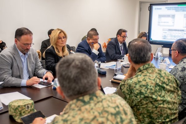 Encabezó Maru Campos Mesa de Seguridad en Juárez