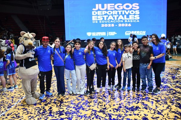 Inician los Juegos Deportivos Estatales de Educación Básica con más de 3 mil participantes