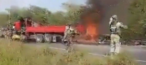 Accidente de convoy militar deja tres soldados muertos y cuatro heridos (Video)