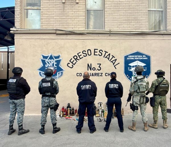 Realiza SSPE revisión extraordinaria en Cereso No.3 de Juárez