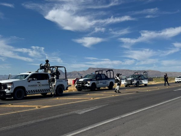 Despliega SSPE operativos de vigilancia en el tramo carretero de Aldama a Ojinaga
