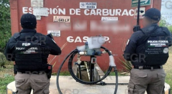 Aseguran casi siete mil litros de gas LP 