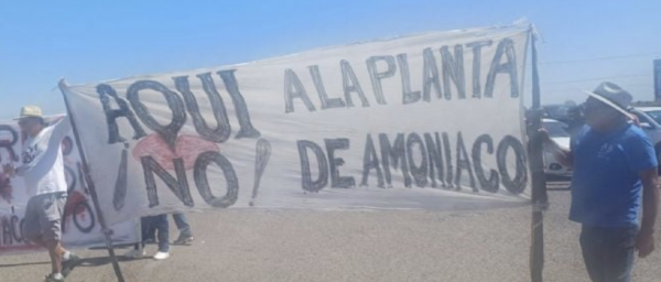 Estalla protesta en el norte de Sinaloa por planta de gas metanol