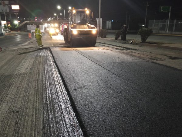 Suma SCOP más de 13 mil metros cuadrados de pavimento rehabilitados en Periférico de la Juventud