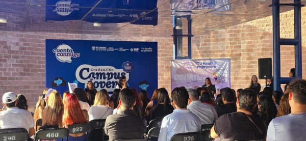 Se suma CEAVE a graduación de “Campus Joven” en Punta Oriente, acercando sus servicios a la comunidad