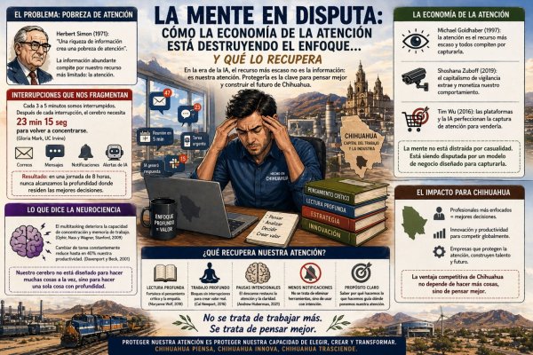 La mente en disputa: cómo la economía de la atención está destruyendo el enfoque y qué lo recupera