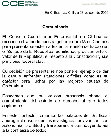 Esperan empresarios comparecencia de Maru