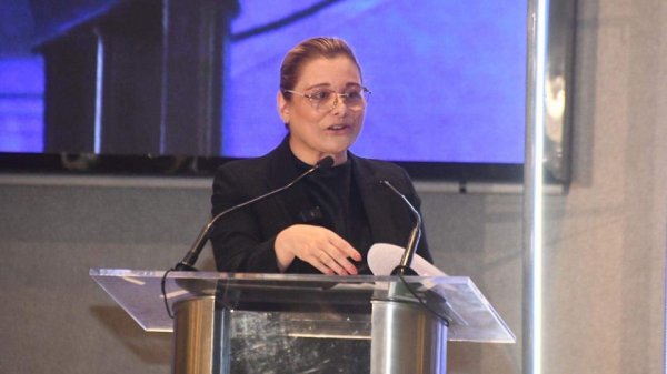 Maru Campos destaca seguridad y Estado de Derecho ante COPARMEX Delicias